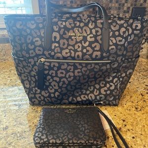 Kate Spade Leopard Tote